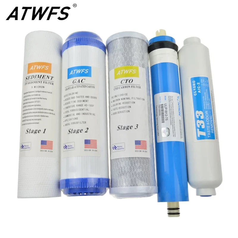 Basin Mixer Cartridge - เครื่องกรองน้ํา 5 ขั้นตอนตลับกรอง 75 gpd RO