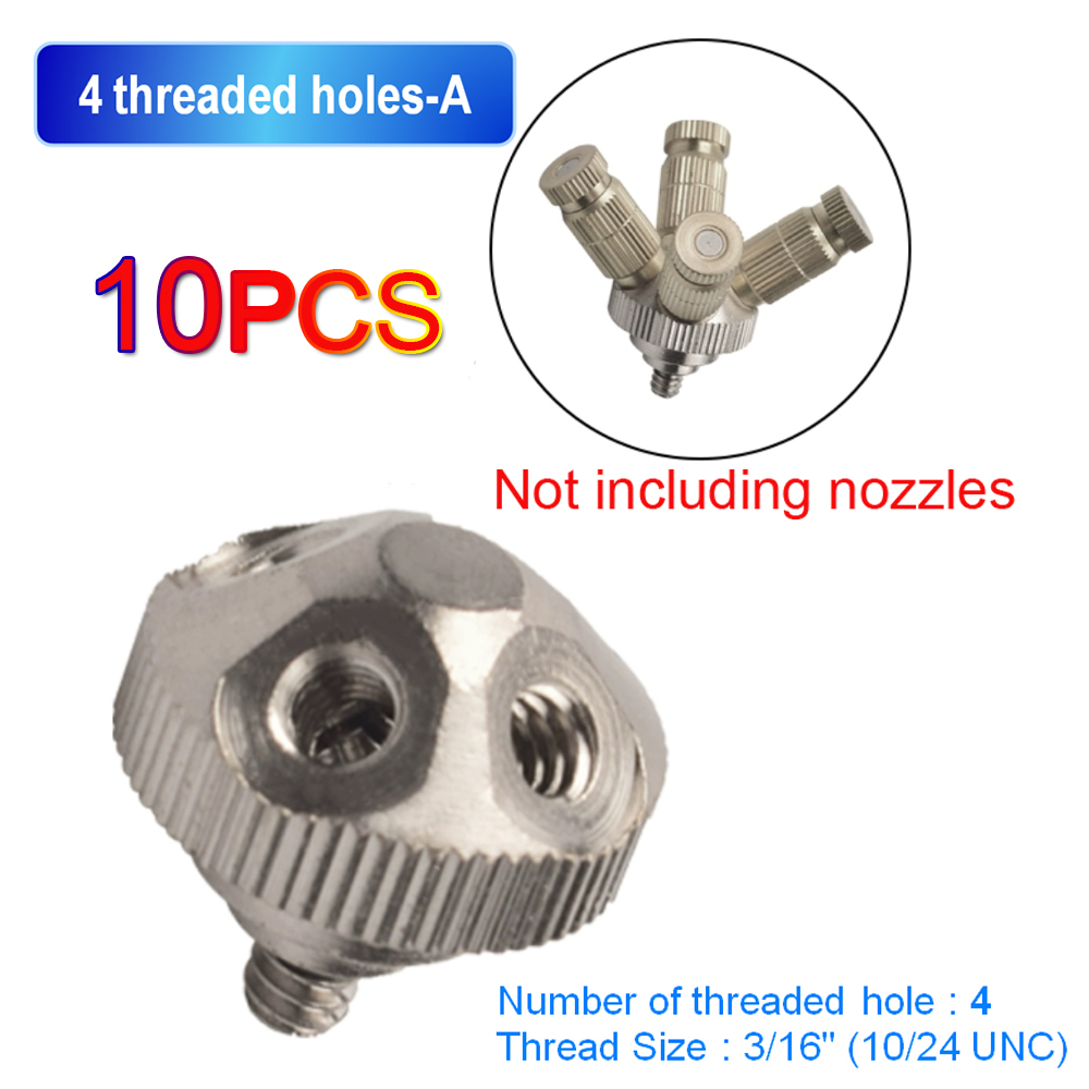 Compression Fitting Brass - ข้อต่อท่อแบบกดเร็ว 3/16 นิ้ว 10 ชิ้น OD