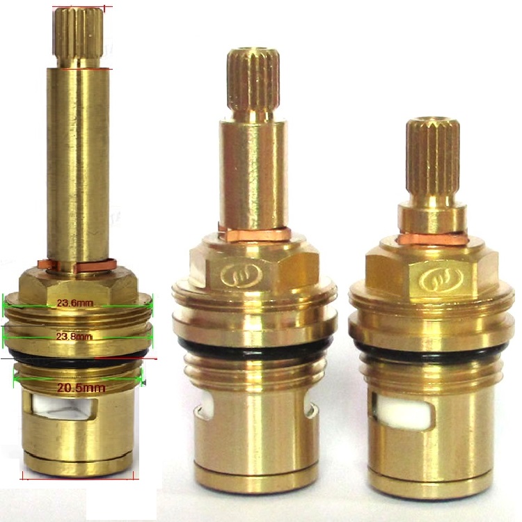 Shower Valve Cartridge - MTTUZK ทั้งหมด-ทองแดง G1/2 