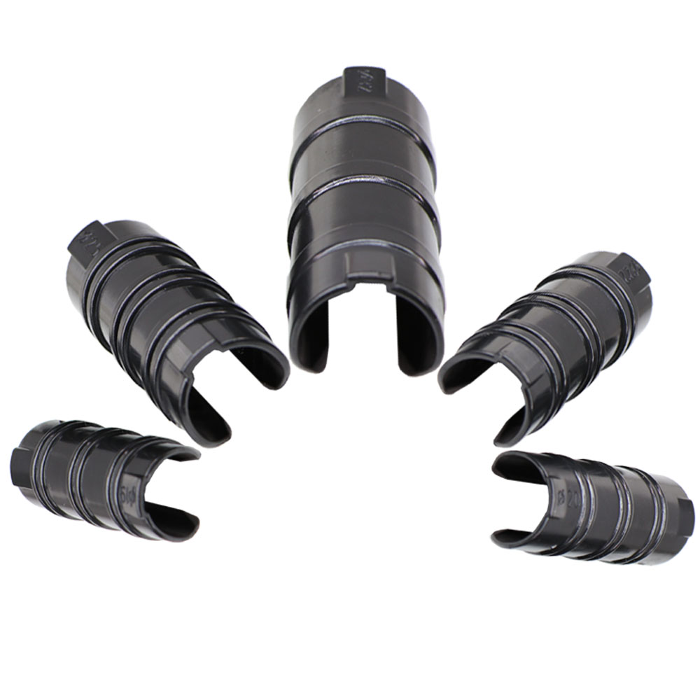 Plastic Pipe Clip - 20-50PCS 19/20/22/25/28MM สวนอาคารหลอดคลิปเรือนกระจกกรอบท่อ FIXED CLAMP Shade