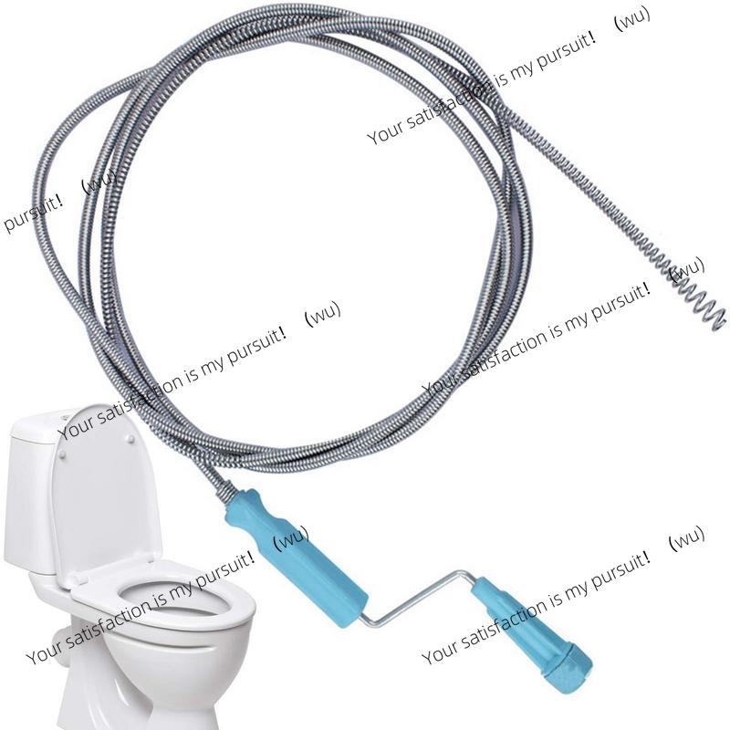 Drain Snake Flexible - ที่ทะลวงท่อระบายน้ำแบบสปริงโลหะยืดหยุ่น สำหรับล้างอ่างล้างจาน ท่อประปา กำจัดสิ่งอุดตัน ท่อระบายน้ำยาวพิเศษ