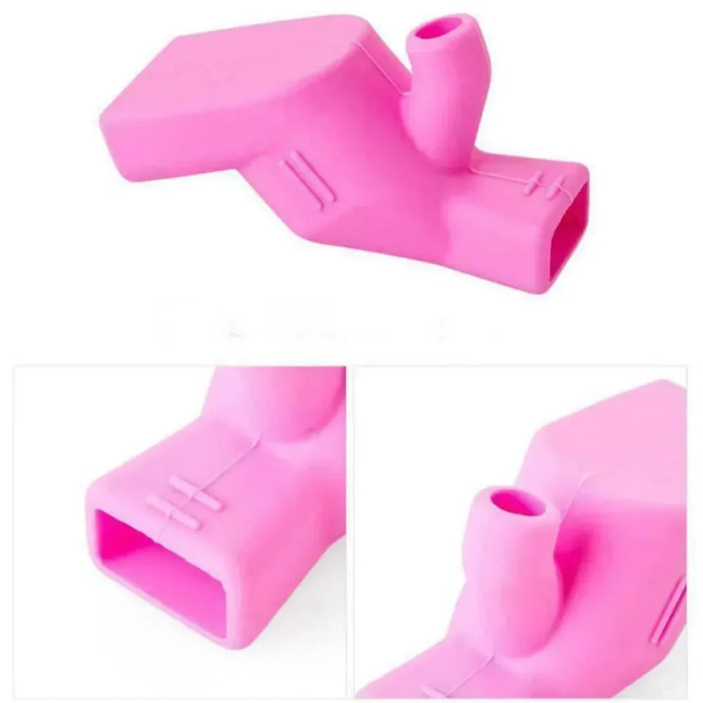 Silicone Tap Washer - ตัวขยายหัวกรองก๊อกน้ำกรองสำหรับน้ำยาบ้วนปากและสระผม2ชิ้นทำจากซิลิโคนสำหรับใช้ในครัว