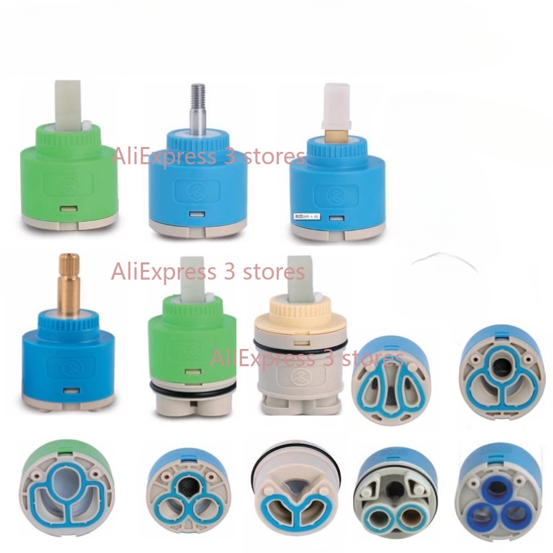 Basin Mixer Cartridge - 1PCS 35/40 มม.เซรามิค SPOOL Water TAP