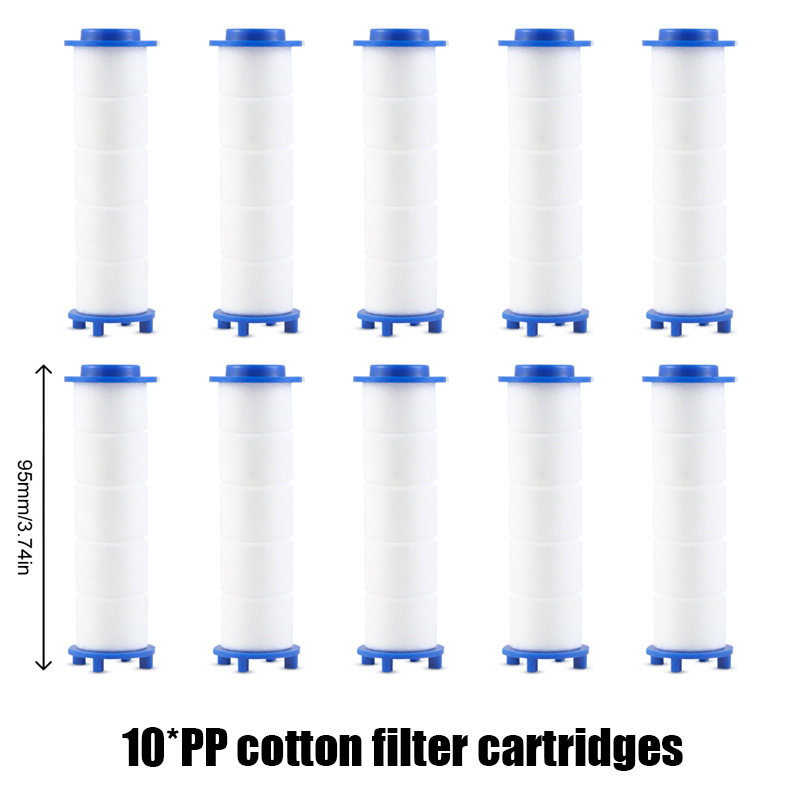 Shower Valve Cartridge - ตัวกรองฝักบัว 5/10 ชิ้น เพิ่มแรงดันน้ำ ขจัดสิ่งสกปรก สำหรับหัวฝักบัวมาตรฐาน
