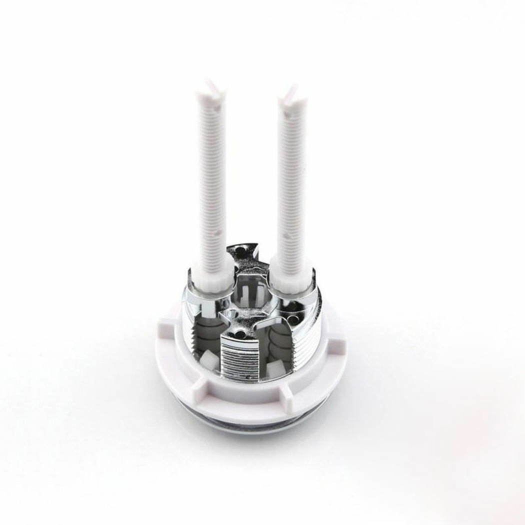 Toilet Fill Valve - ปุ่มกดชักโครกแบบกดสองครั้ง ปุ่มกดวาล์วทรงกลม ประหยัดน้ำ สำหรับถังเก็บน้ำ 38 มม.