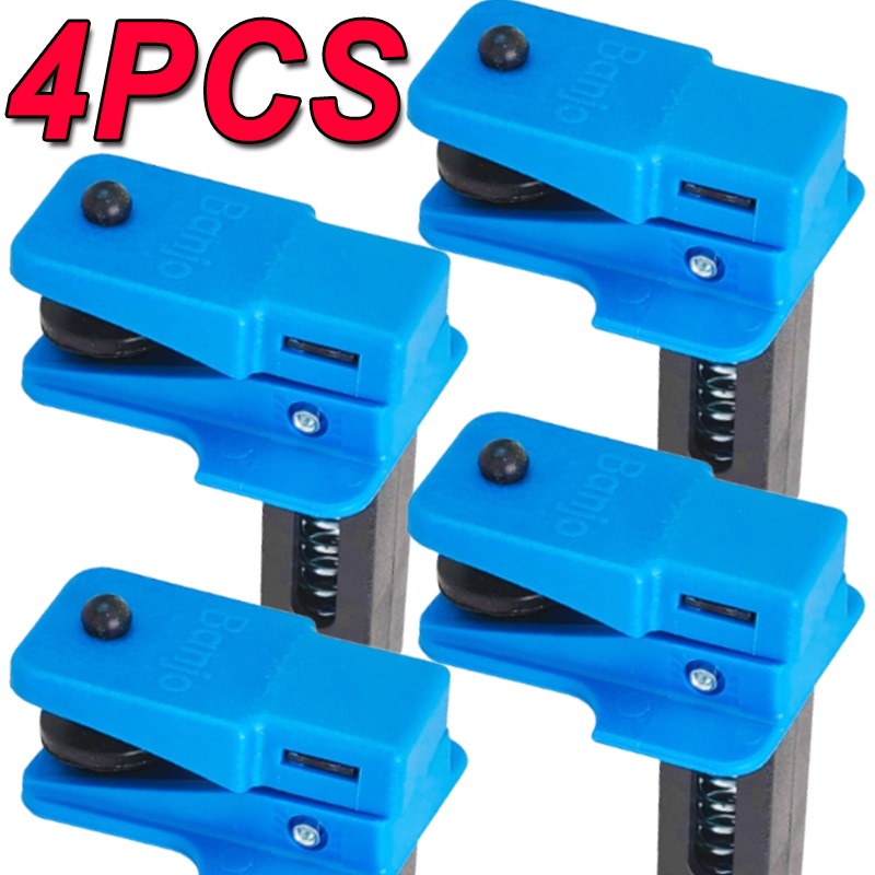 Plastic Pipe Clip - ชุดอุปกรณ์ยึดสายเบรก 4 ชิ้น/ชุด ตัวหนีบสายยางพลาสติก ตัวหนีบปลายสายยาง ตัวหนีบสายเบรก