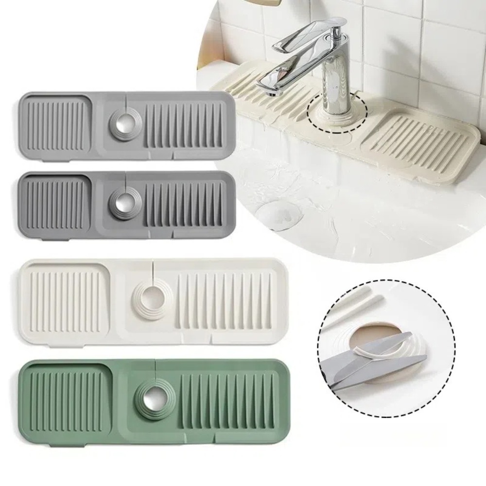Silicone Tap Washer - ซิลิโคนแบบพกพาก๊อกน้ํา 37 ซม./45 ซม.Thicken Sink Splash
