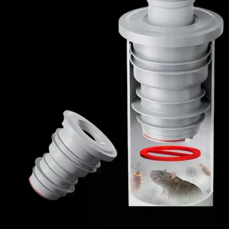 แหวนซีลท่อระบายน้ำในห้องน้ำ ป้ - Drain Pipe Clip บทวิจารณ์และราคา