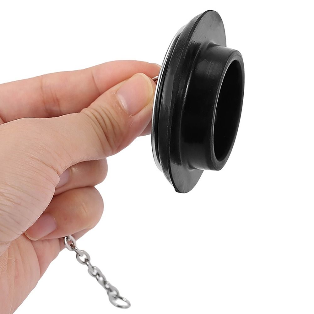 1 ชิ้นยางทนทานอ่างพร้อมโซ่ Uni - Drain Pipe Clip บทวิจารณ์และราคา