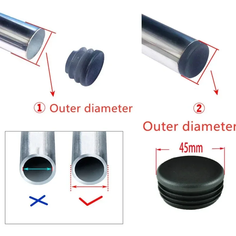 สีดํารอบท่อปลั๊ก 10-60 มม.พลาส - Plastic Pipe Clip บทวิจารณ์และราคา