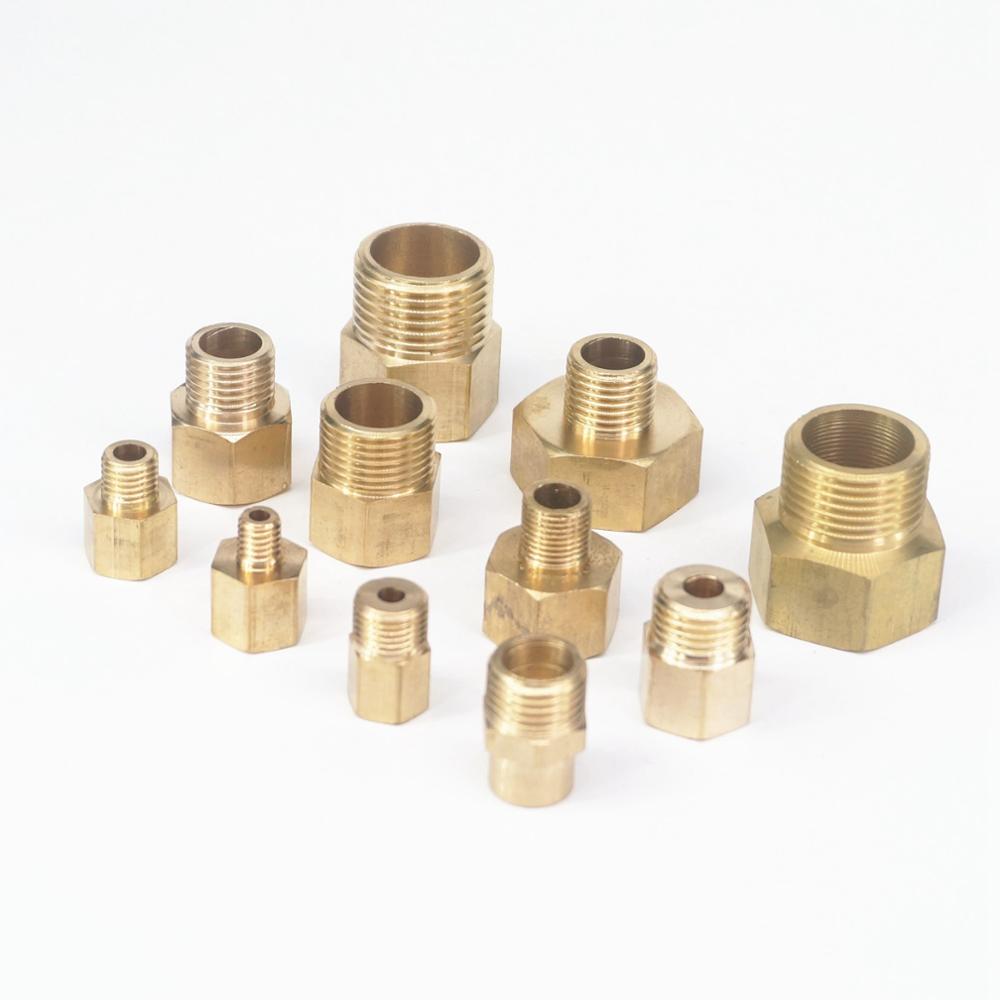 LOT 2 ลด M10x1 หญิง-ขนาดชายทอง - Compression Fitting Brass บทวิจารณ์และราคา