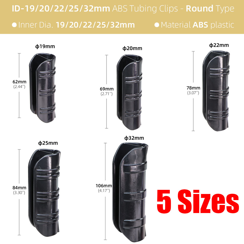 20-50PCS 19/20/22/25/28MM สวนอ - Plastic Pipe Clip บทวิจารณ์และราคา