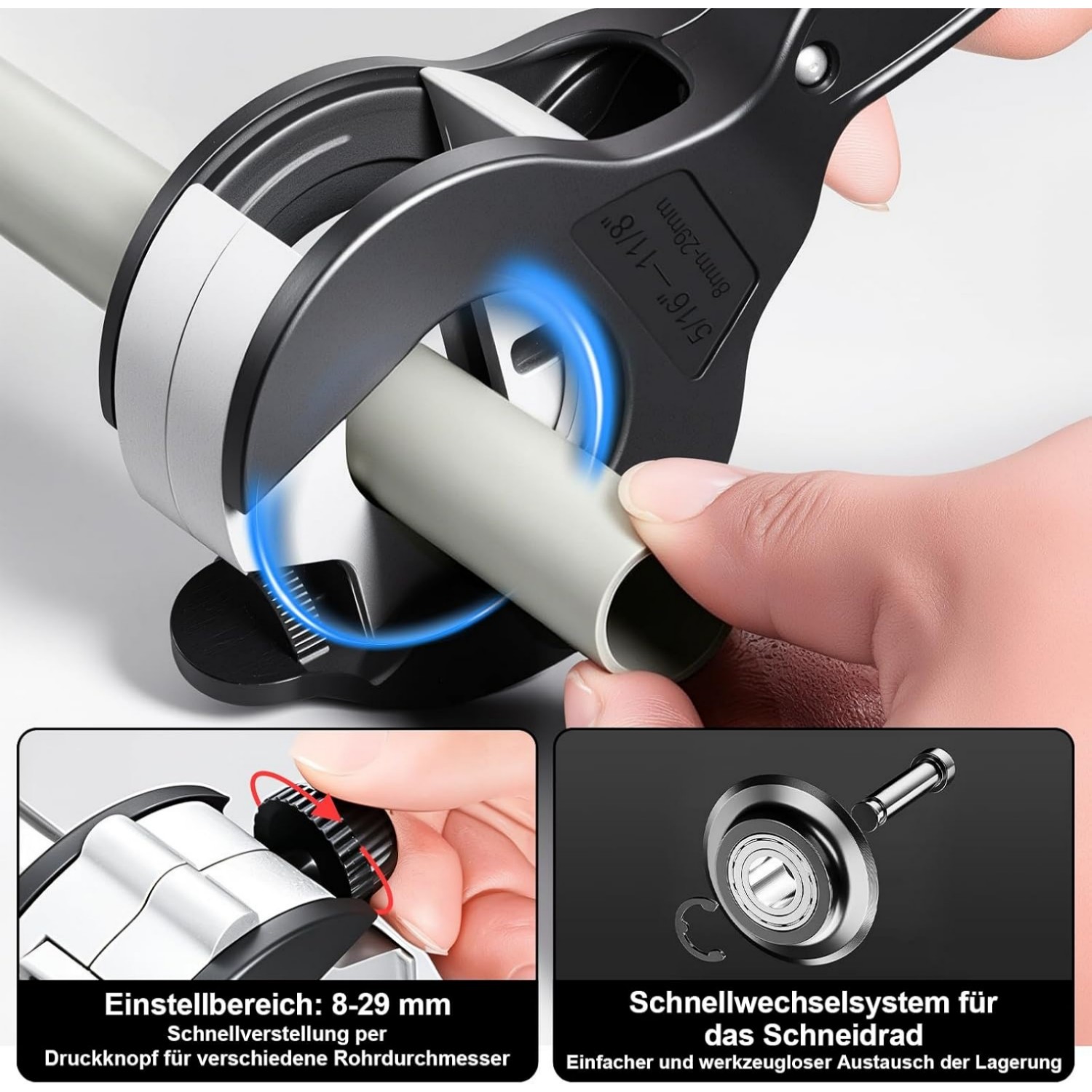 ชุดเครื่องตัดท่อแบบมีด้ามจับพร - Pipe Cutter Ratchet บทวิจารณ์และราคา