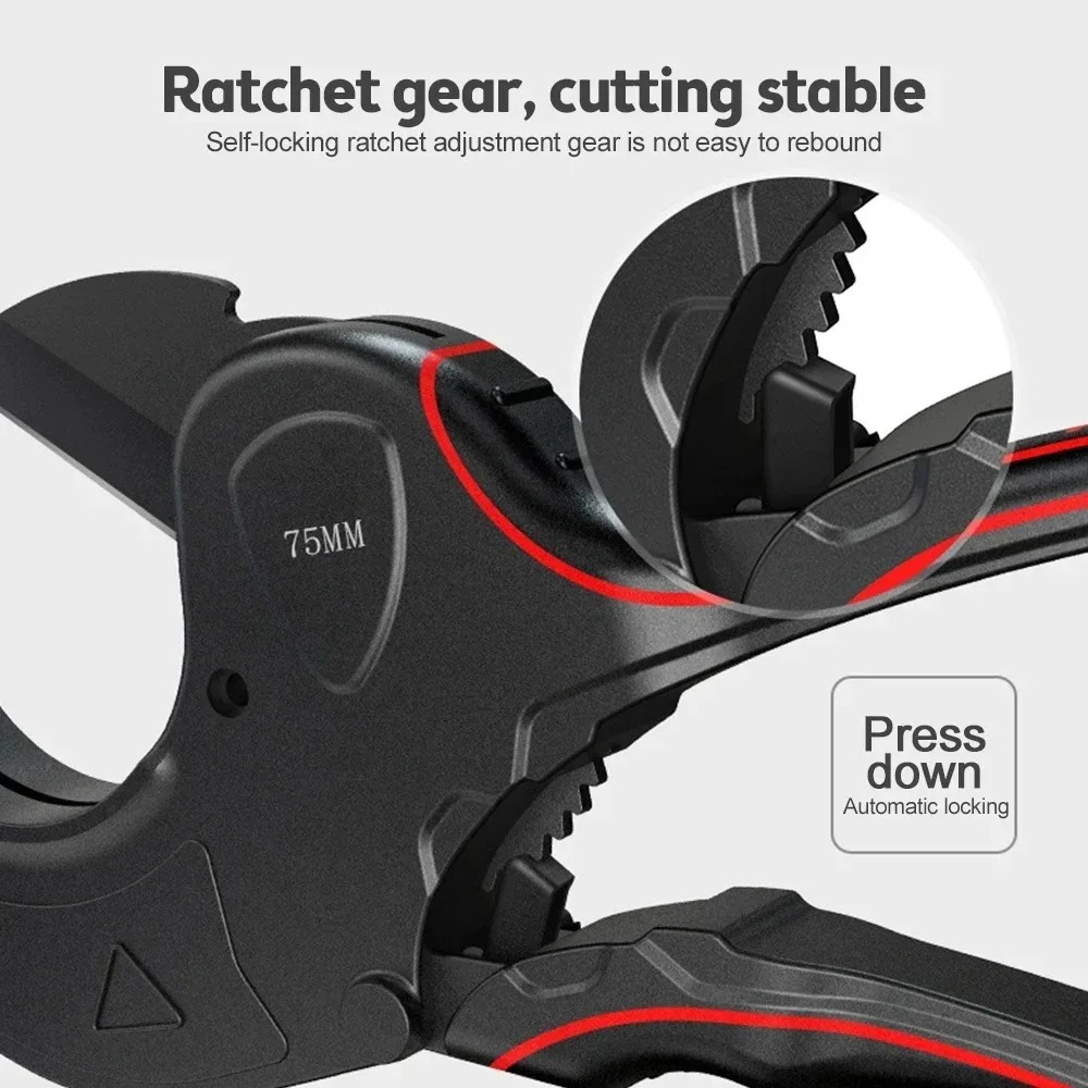 กรรไกรตัดท่อคุณภาพสูง SK5 ใบมี - Pipe Cutter Ratchet บทวิจารณ์และราคา