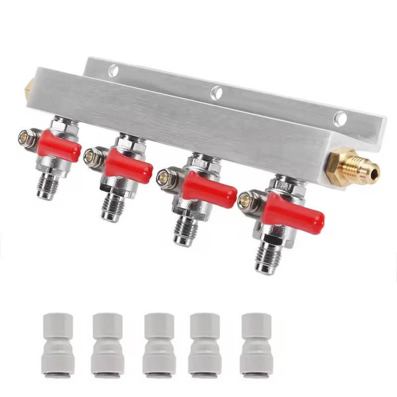 IMAICTUU ชุดจ่ายแก๊ส 4 ทาง สำห - Push Fit Connector บทวิจารณ์และราคา