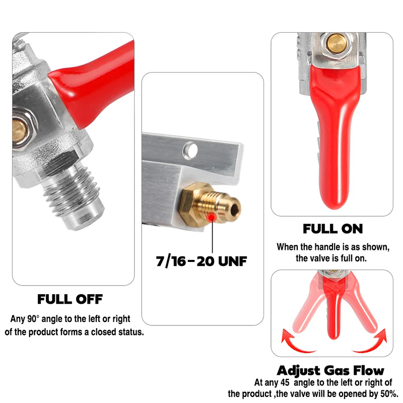 IMAICTUU ชุดจ่ายแก๊ส 4 ทาง สำห - Push Fit Connector บทวิจารณ์และราคา