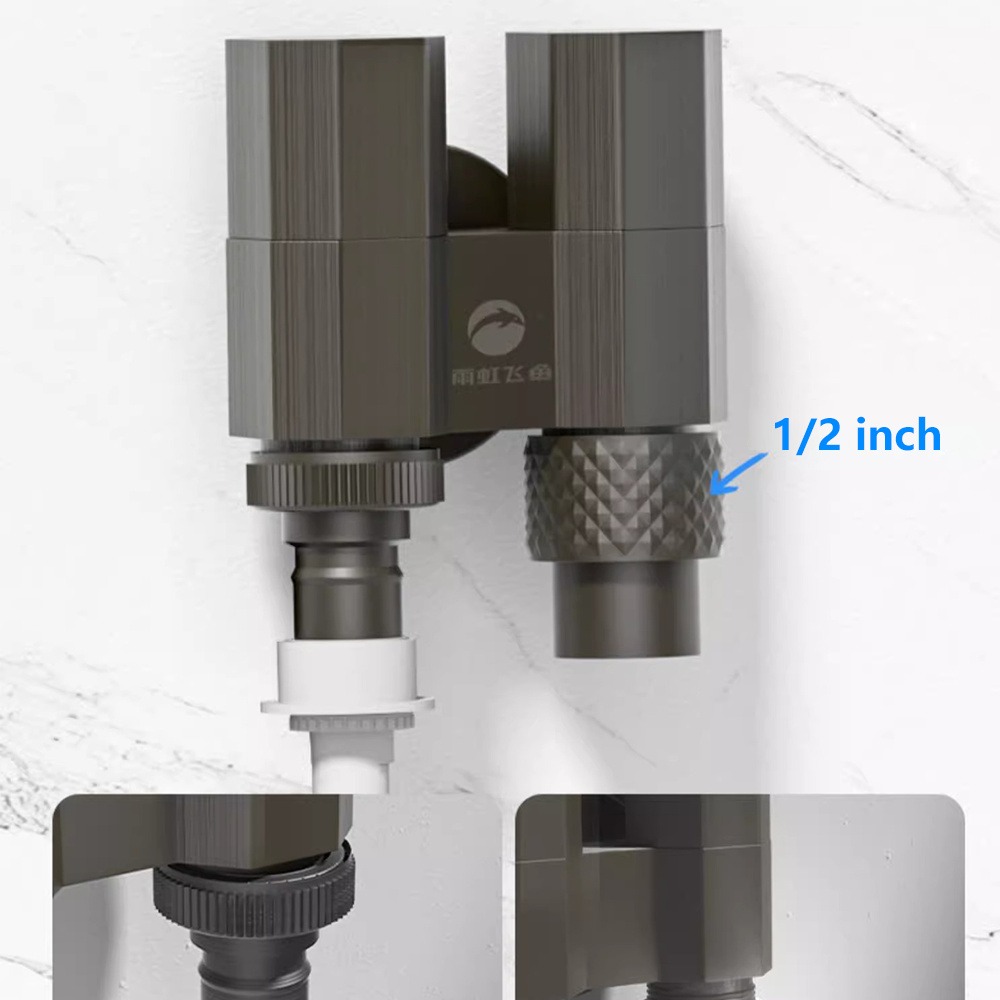 วาล์วทองเหลืองติดผนังแบบมุมฉาก - Toilet Fill Valve บทวิจารณ์และราคา