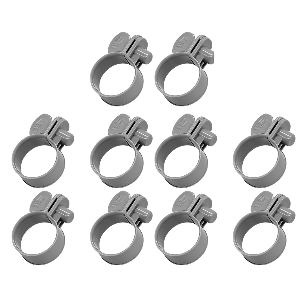 4/10PCS สำหรับอินเท็กซ์ชุดแคลม - Plastic Pipe Clip บทวิจารณ์และราคา