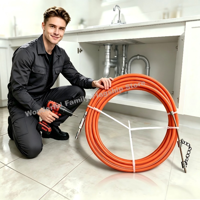 ชุดเครื่องมือขจัดสิ่งอุดตันท่อ - Drain Snake Flexible บทวิจารณ์และราคา