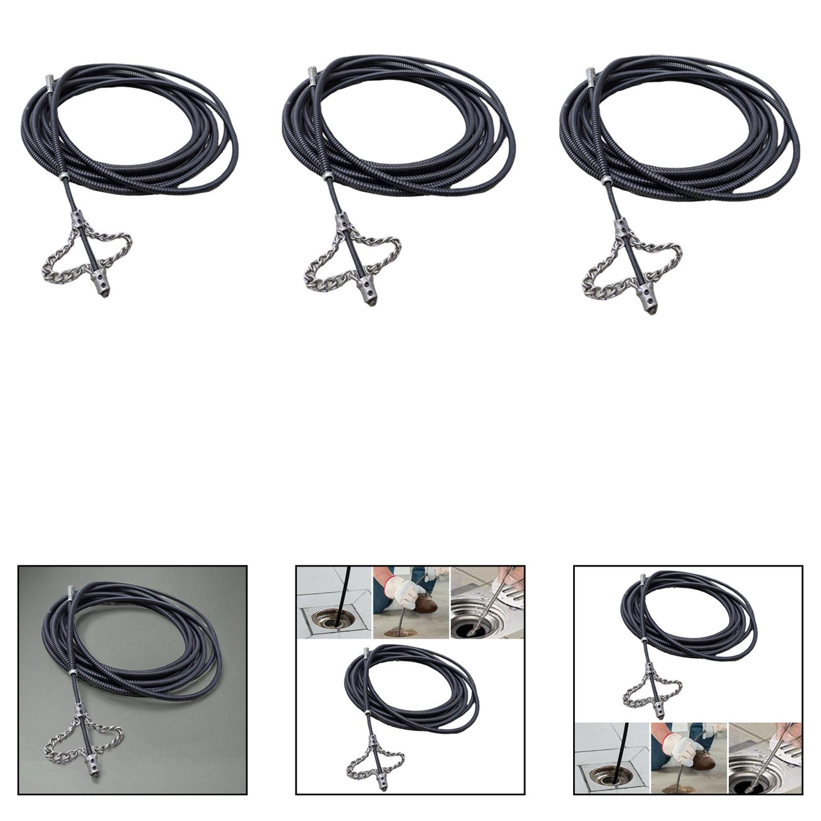 ท่อโลหะสำหรับล้างท่อ ท่อระบายน - Drain Snake Flexible บทวิจารณ์และราคา