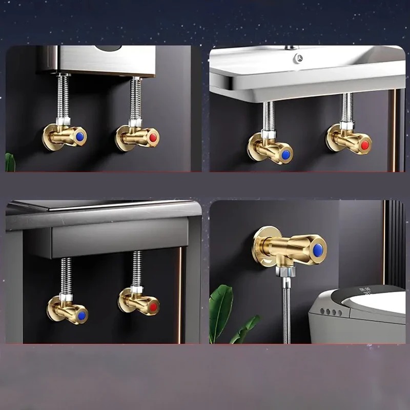 วาล์วทองเหลืองแบบไหลแรงสูง วาล - Toilet Fill Valve บทวิจารณ์และราคา