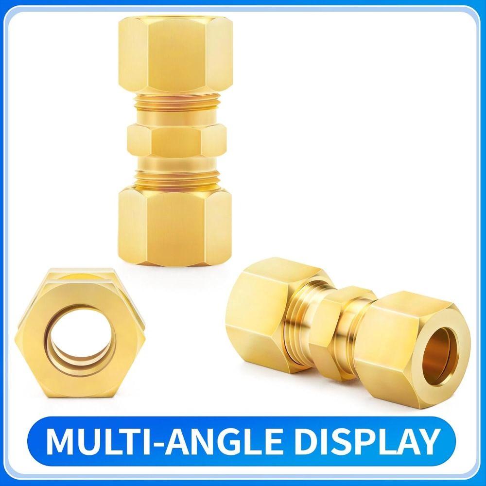 อะแดปเตอร์ทองเหลือง ข้อต่อทองเ - Compression Fitting Brass บทวิจารณ์และราคา