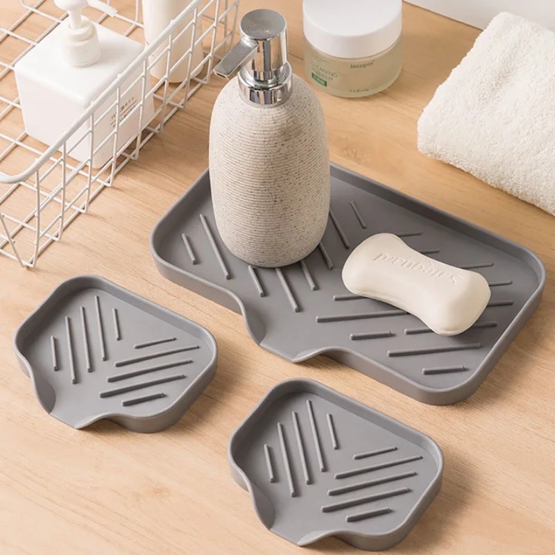 ที่วางสบู่ซิลิโคนแบบระบายน้ำได - Silicone Tap Washer บทวิจารณ์และราคา