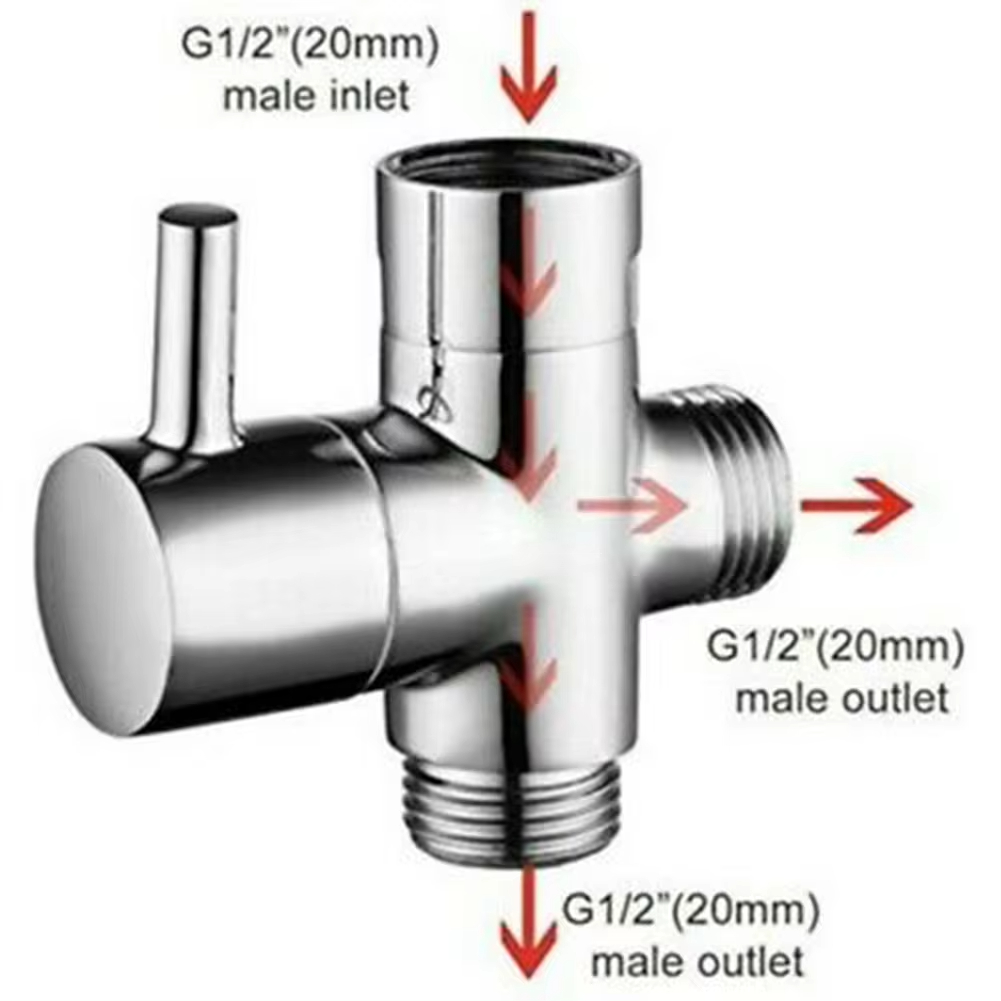 G1/2in 3 Way วาล์วเปลี่ยนทิศทา - Shower Valve Cartridge บทวิจารณ์และราคา