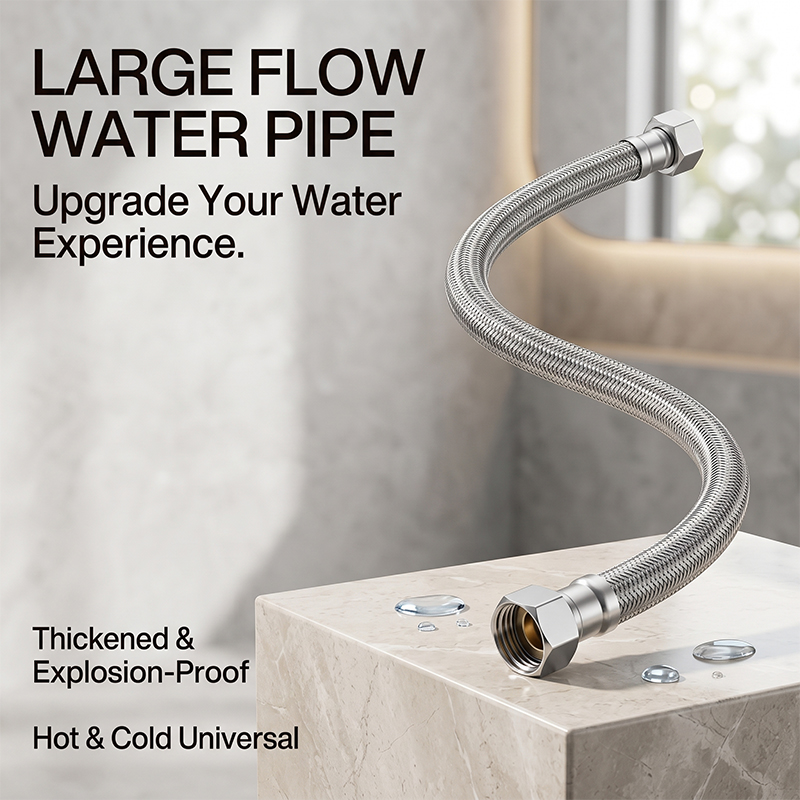 สายยางน้ำแบบยืดหยุ่นถักด้วยเหล - Flexible Hose Braided บทวิจารณ์และราคา
