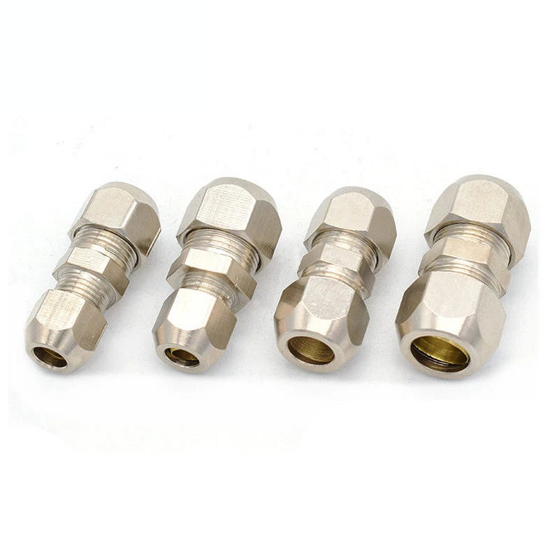 การบีบอัด Ferrule ท่อ 4 6 8 10 - Compression Fitting Brass บทวิจารณ์และราคา